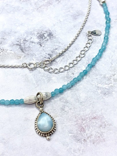 Collar 'Devaki' de Larimar