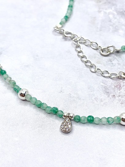 Collar 'Dulari' de Amazonita