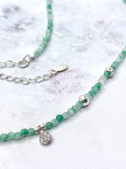 Collar 'Dulari' de Amazonita