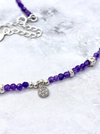 Amethyst 'Krisha' necklace