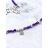 Amethyst 'Krisha' necklace