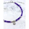 Amethyst 'Marala' bracelet