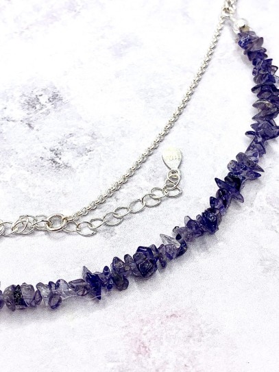 Iolite 'Kashvi' necklace