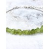 Pulsera 'Damini' de Olivina (Peridoto)
