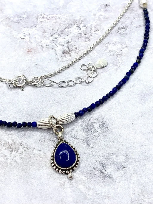 Lapis Lazuli 'Gandhari' necklace