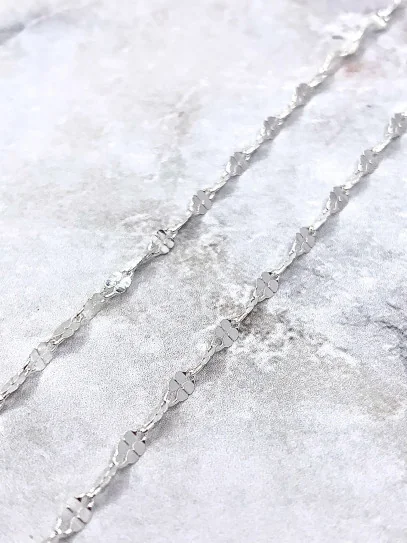 Cadena 'Simar' de plata (40-45 cm)