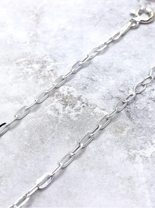 Silver 'Kimaya' anklet