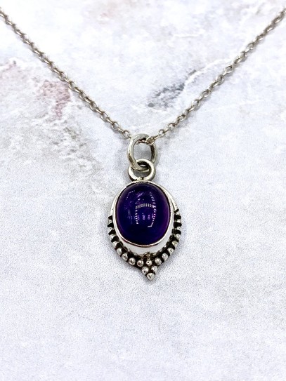 Collar 'Trishna' de Amatista