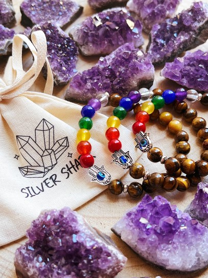 Pulsera 'Sahana' de los 7 chakras