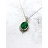 Emerald 'Trishna' necklace