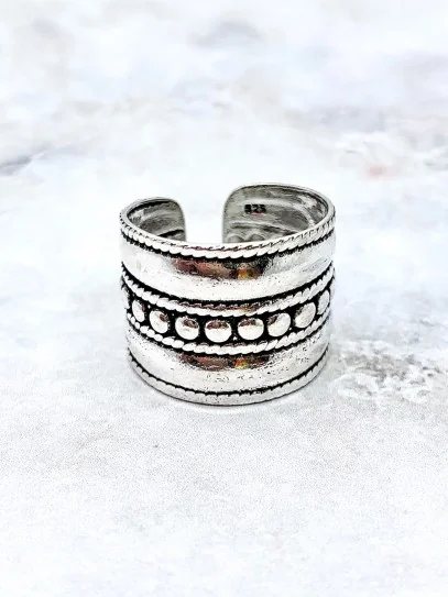 Silver 'Malini' ring