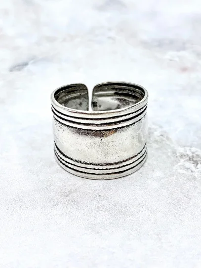 Silver 'Kunti' ring