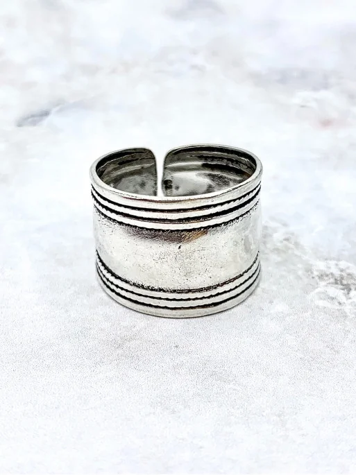 Silver 'Kunti' ring