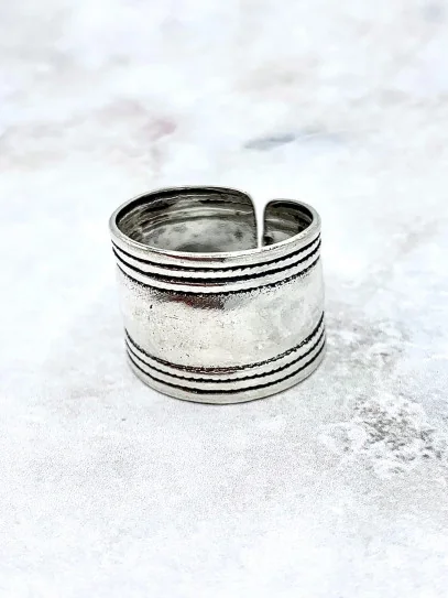 Silver 'Kunti' ring