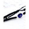 Turkish Eye and macrame 'Deren' bracelet