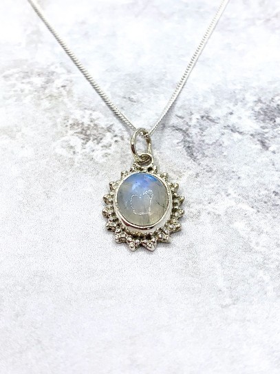 Moonstone 'Kinari' necklace