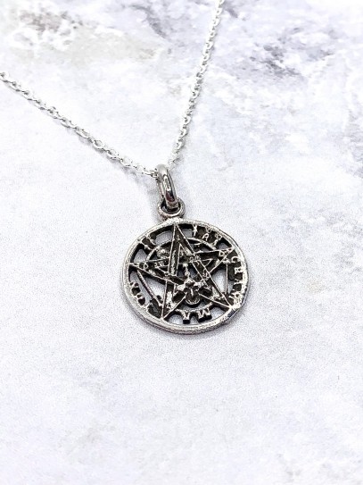 Collar 'Tetragramatón' de plata