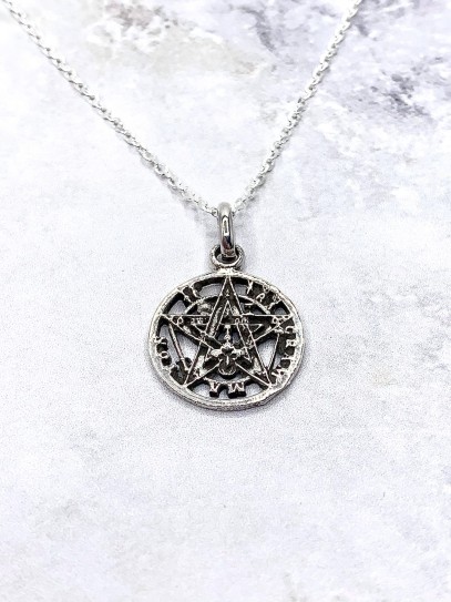 Collar 'Tetragramatón' de plata