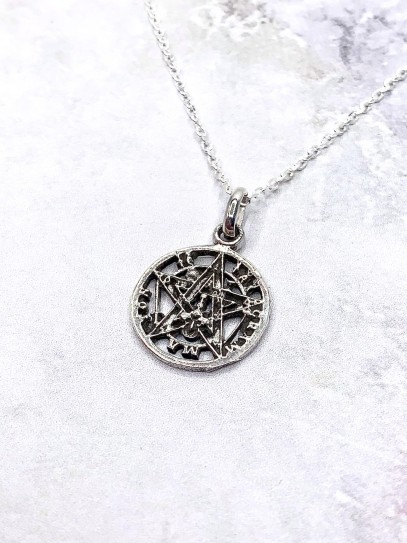 Collar 'Tetragramatón' de plata