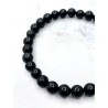 Polsera 'Asha' de Shungit fina 6mm | Protecció extrema