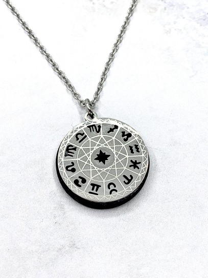 Collaret 'Shivani' de Shungit natural