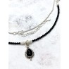 Collar 'Mahika' de Ónix negro