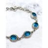 Pulsera 'Carolina' de Topacio azul | Suerte