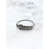 Anillo 'Wakanda' de plata
