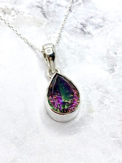 Mystic Topaz 'Aiyana' necklace