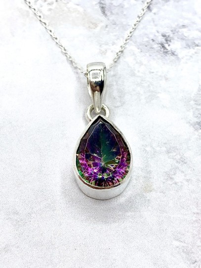 Mystic Topaz 'Aiyana' necklace
