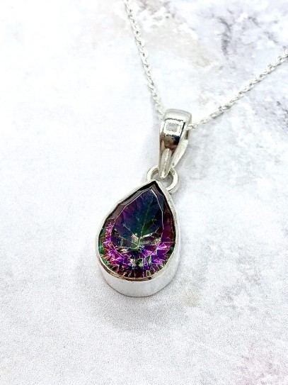 Mystic Topaz 'Aiyana' necklace