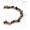 Multicolored Tourmaline 'India' bracelet | Protection and balance