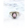 Anillo 'Aaina' de Cuarzo rosa
