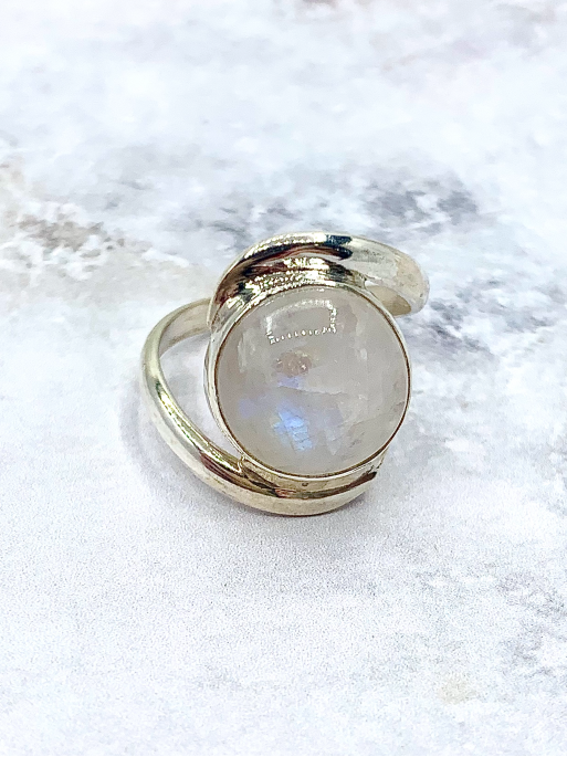 Anillo 'Ayla' de Piedra luna