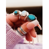 Anillo 'Ayla' de Piedra luna