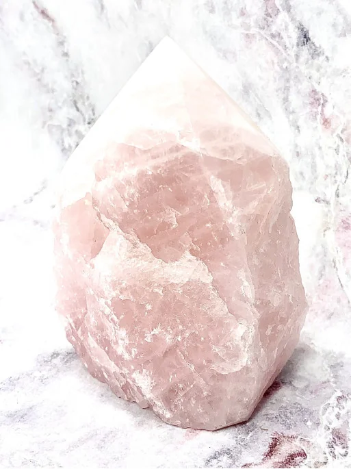 Punta de Quars rosa natural | Amor i autoestima