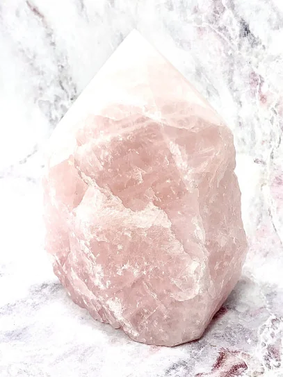 Punta de Quars rosa natural | Amor i autoestima