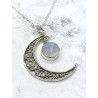 Moonstone  'Moon' necklace
