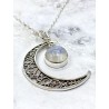 Moonstone  'Moon' necklace