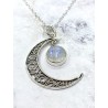 Moonstone  'Moon' necklace
