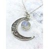 Moonstone  'Moon' necklace
