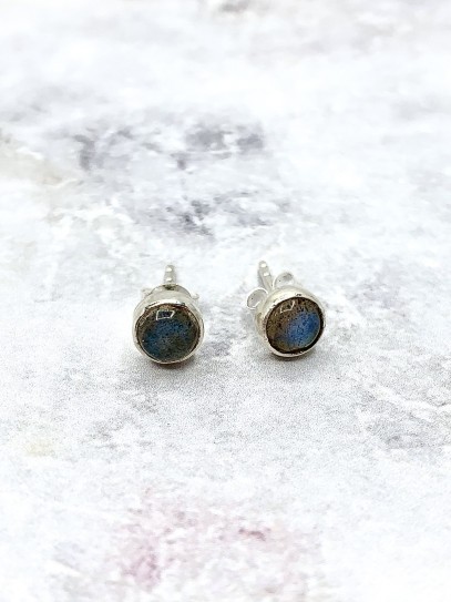 Labradorite 'Indira' earrings