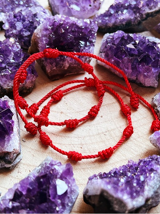 Pulsera de los 7 nudos de protección