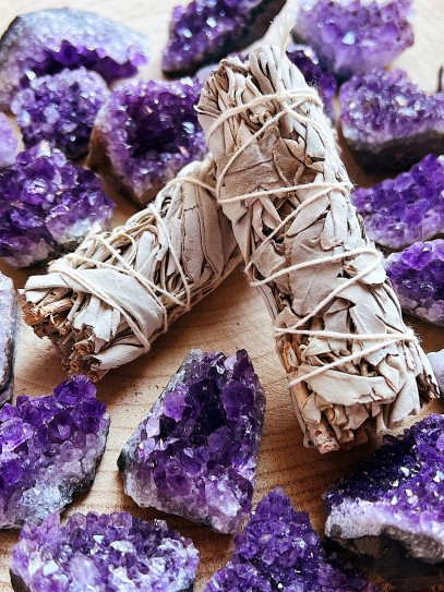 Sahumerio de Salvia blanca Californiana