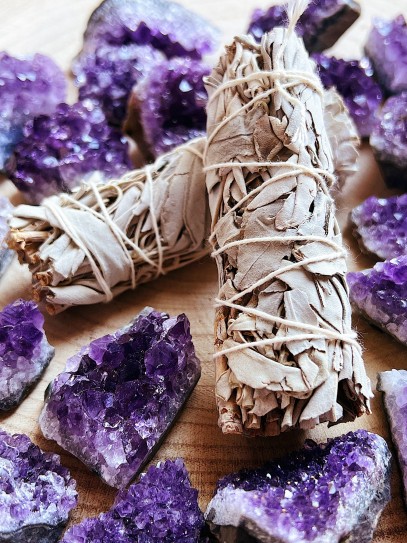 Sahumerio de Salvia blanca Californiana