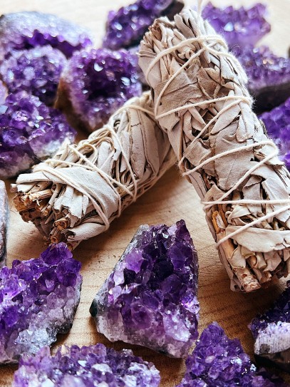 Sahumerio de Salvia blanca Californiana