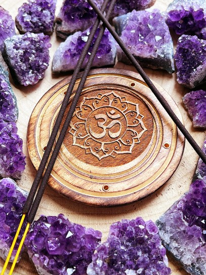 Om incense holder
