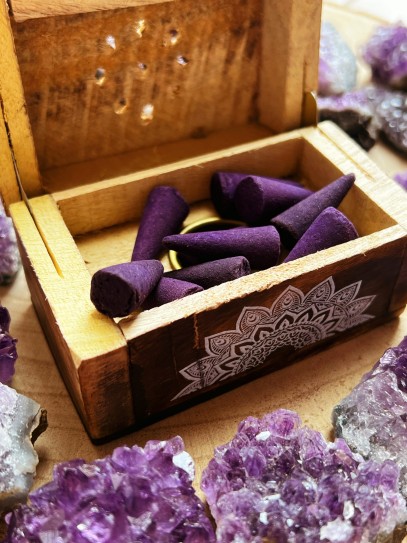Cremador d'encens de fusta - Lavanda