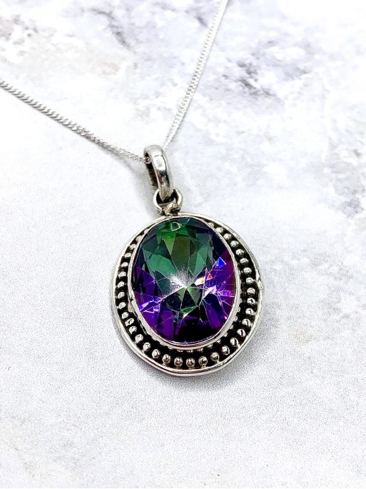 Collar 'Carolina' de Topacio Místico