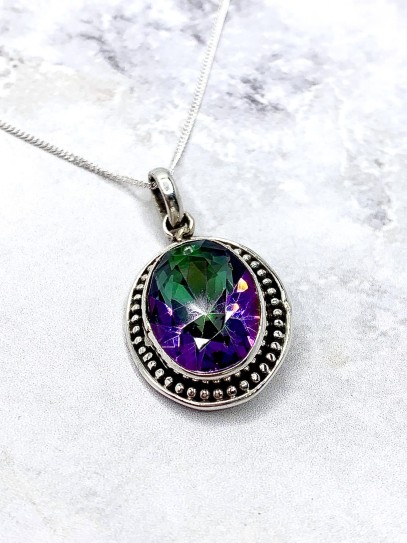 Mystic Topaz 'Carolina' necklace
